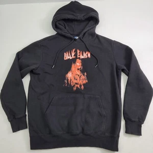 Billie Eilish Spooky Logo H&M Divided schwarzer Hoodie Pullover Erwachsene Gr. L gebraucht, in einwandfreiem Zustand - Bild 1 von 7