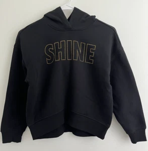 Old Navy Girls Shine Pullover Hooded Sweatshirt Hoodie Sz Large (10-12) NEW - Picture 1 of 2