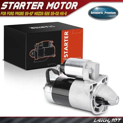 Starter Motor for Ford Probe 93-97	Mazda 626 93-02 MX-6 93-97 1.4KW 12V CW 10T - Image 1 of 4