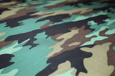 ARMY CAMO Camouflage Fabric 1/4 yard FAT QUARTER 18" x 22" 100% COTTON Mask Boys