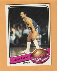 John Lucas Golden State Warriors 1979-80 Topps #127 Maryland Terrapins 9R - Imagen 1 de 2