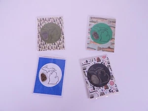 Handmade Greeting Cards & Envelopes State Of Michigan W/Petoskey Stone Blank - Picture 1 of 4