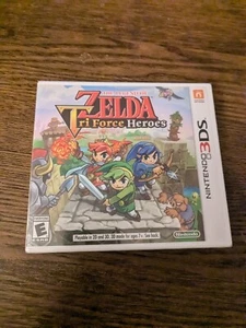 Legend of Zelda: Tri Force Heroes Nintendo 3DS 2015 Neu Sealed Komplett CIB - Bild 1 von 2