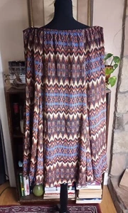 Ruby Rd Maxi Skirt Women’s Size 22W Elastic Waist Fully Lined Multicolor - Picture 1 of 7