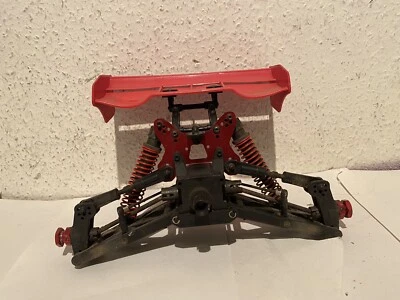 Jamara-Ultra-LX Hinterachse,Differential, Dämpferbrücke-Stoßdämpfer-Radträger - Bild 1 von 4