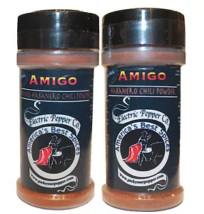 Habanero Chili Pepper Powder Hot Dried Spice Extra Spicy Gift Set 2 x 1.5 oz - Picture 1 of 8