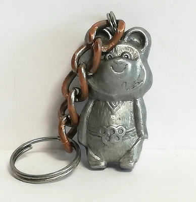 1980 USSR Olympic Bear Keychain Moscow Olympics. Read Description - Image 1 of 4