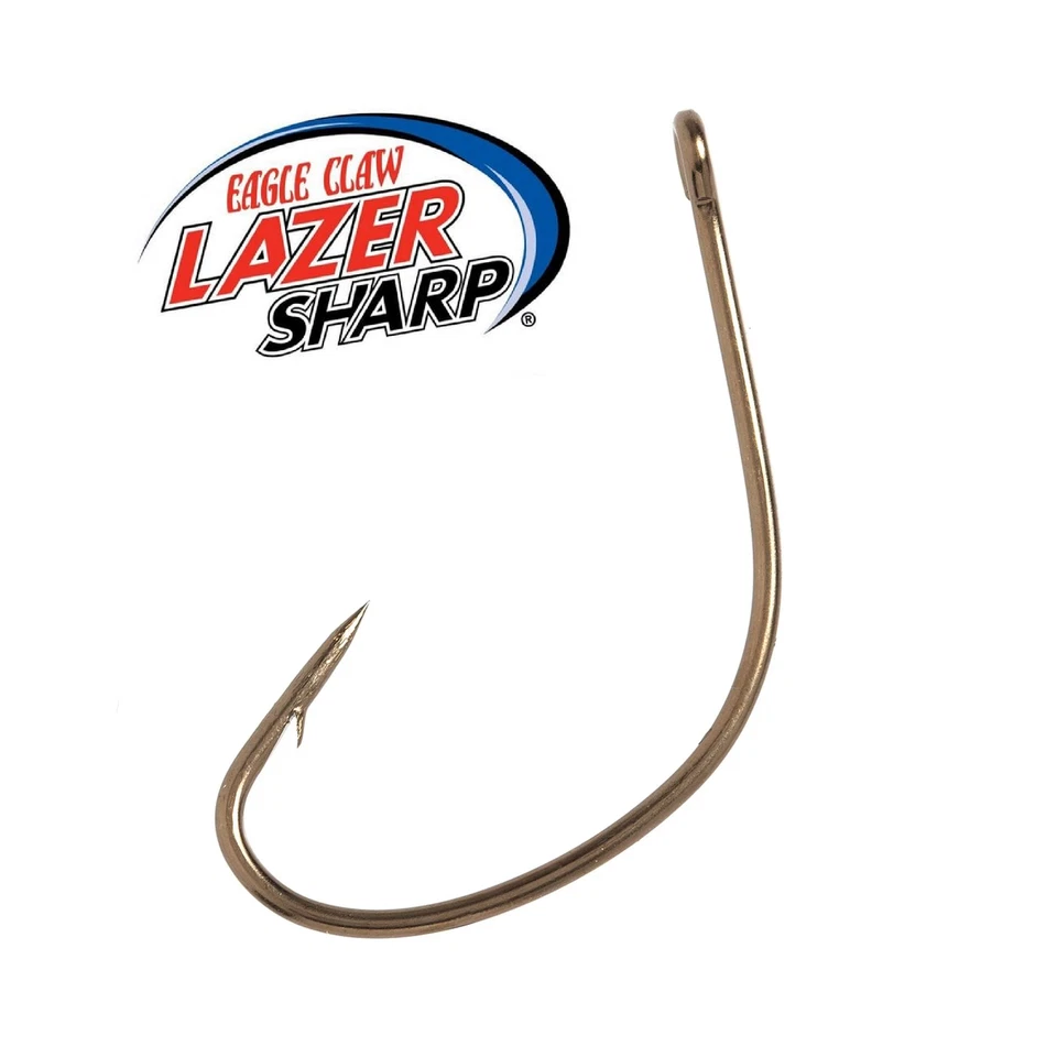 Eagle Claw L141fh-3/0 #3/0 40ct Bronze Kahle Hooks 7025