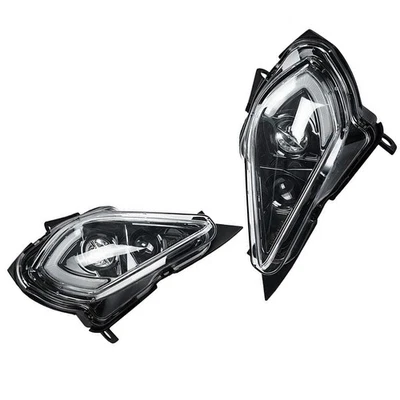 1Pair LED Headlights Accessories For YAMAHA RAPTOR 700 YFZ Wolverine 450 2006-24 - Image 1 of 4