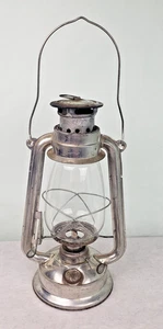 Vintage BAT 158 Kerosene Hurricane Lamp Lantern East Germany Clear Globe 1970's - Picture 1 of 7