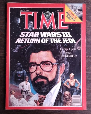 Time Magazine May 23 1983 Star Wars Return Of The Jedi George Lucas Cover Art - Image 1 of 4