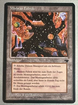 MTG / Mishra's Factory / REN / Uncommon / LP (German) - Image 1 of 2