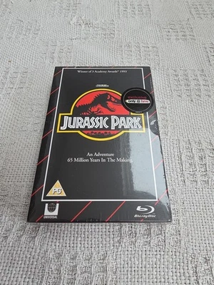 Jurassic Park - VHS Range (UK Exclusive) Blu-Ray + DVD NEW & SEALED Boxset  - Image 1 of 4