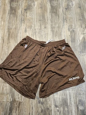 Pantalones Cortos de Práctica de Malla Vintage Reebok Auténticos Cleveland Browns Talla 3XL Foto 1 de 4