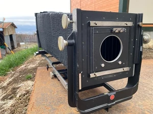 【Exc+5 in Case】 Calumet C1 8x10 + 4x5 Reducing Back View Film Camera from JAPAN - Picture 1 of 24
