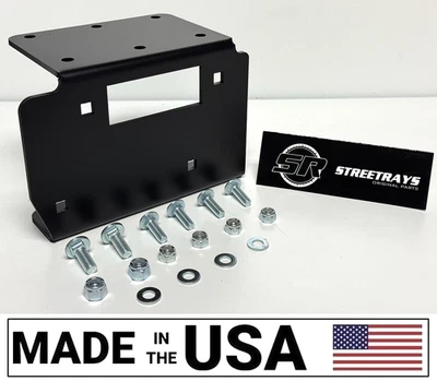 [SR] Soporte de montaje de cabrestante Placa de montaje KAWASAKI PRAIRIE 650 700 y picos dobles Foto 1 de 4