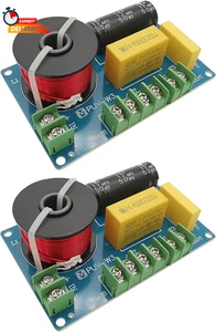 3 Wege Lautsprecher Frequenzweiche, PUV-W3 200W Passive Frequenzweiche für Hifi Home Audio 4 to - Bild 1 von 7