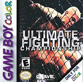 Ultimate Fighting Championship (Nintendo Game Boy Color, 2000)
