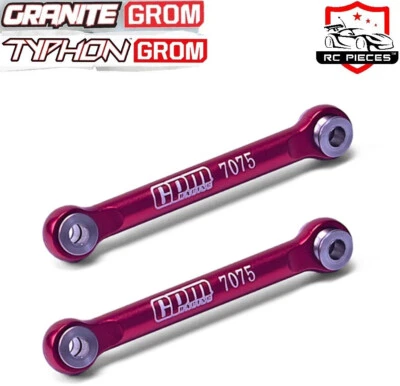 ARRMA GRANITE GROM 1/18 TYPHON 7075 ALLOY STEERING LINK GPM UPGRADE ARA340201 - Image 1 of 4