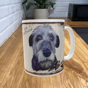 Irish Wolfhound Dog 11oz Coffee Mug My Dog's Rules Theme 746DRMUG - Picture 1 of 2