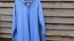 MEN'S TIMBERLAND SLIM FIT BLUE CHECK UK SIZE XXL /TTG SHIRT # REDUCED IN PRICE - Picture 1 of 11