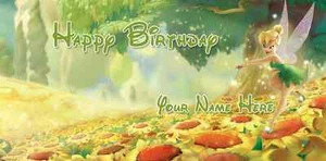 Birthday banner Personalized 4ftx2ft Tinkerbell - Picture 1 of 1