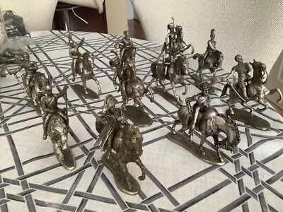 Juego de peltre LA GRANDE EJÉRCITO DE NAPOLEÓN MHSP - ATLAS Foto 1 de 4