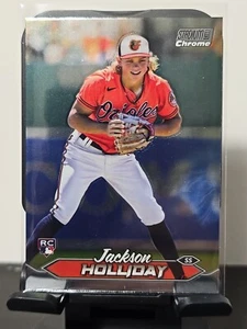 Topps Stadium Club 2024 cromado Jackson Holiday RC #211 Baltimore Orioles novato - Imagen 1 de 6