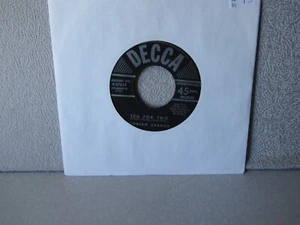 ZABACH, FLORIAN 7" Vinyl...TEE FÜR ZWEI/LAUF DER SCHIENEN...DECCA...SEHR GUTER ZUSTAND...'51 - Bild 1 von 2
