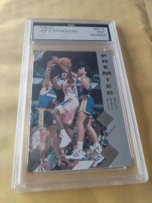 JERRY STACKHOUSE 1995-96 UPPER DECK SP ROOKIE #161 RC 76ERS FGS 9 MINT - Image 1 of 2