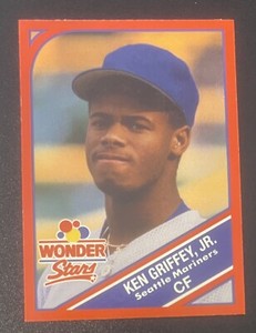 Ken Griffey Jr. 1990 Wonder Bread Stars #18 - Seattle Mariners