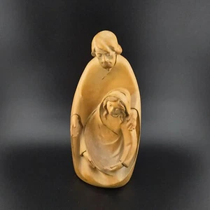 Italy Carved Wood Joseph and Mary Nativity Figurine 6.5" tall - Picture 1 of 9