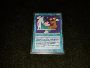MTG 1x Revised blue rare LP Italian FBB Stasis - ships w/ tracking - Picture 1 of 2