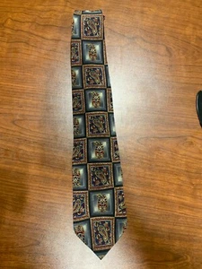 Bill Blass Paisley Silk 3.5in Tie - Picture 1 of 4