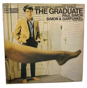 THE GRADUATE Soundtrack 1967 Vinyl LP Columbia OS 3180 Simon & Garfunkel VG+ - Picture 1 of 18