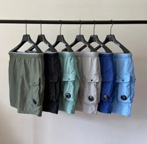 Summer Men's Outdoor Casual Shorts Loose Beach Pants Original Lens CP Shorts New - Picture 1 of 15