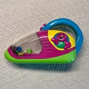 RARE 2003 Barney Handheld Toy Vacuum “Let’s Clean Up Together” By Mattel - READ - Picture 1 of 7