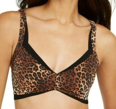 INC International Concepts Women's Leopard Print Triangle Bralette, - Small  #2 - Image 1 of 4