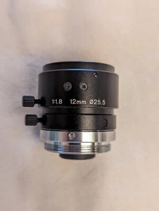 Tamron 1:1.8 12mm 25.5 Industrial Lens - Picture 1 of 10