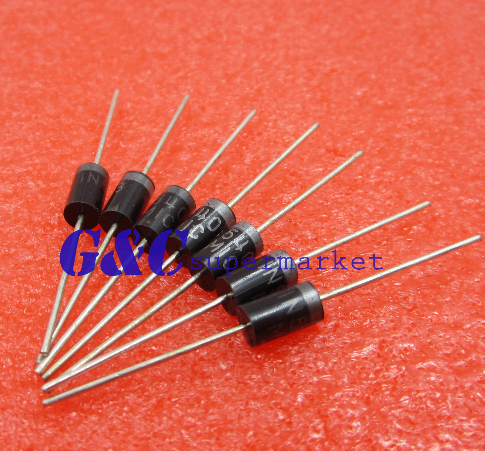 100pcs 1N5406 IN5406 Rectifier Diode 3A 600V DO27 eBay