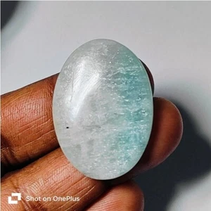 Bio Amazonite Stone Natural Amazonite Cabochon Loose Gemstone 30 Cts. ME-10018 - Picture 1 of 4