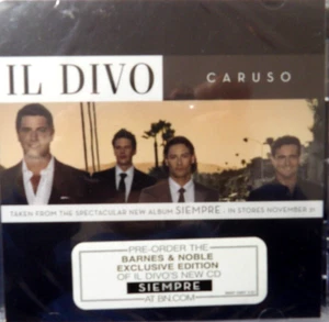Il Divo - Caruso (CD, Single) BRAND NEW - Picture 1 of 1