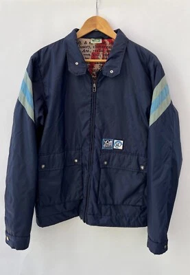 Vintage Volcom V-Line Science Waterproof 70's Jacket Photo Collage Interior RARE - Image 1 of 4