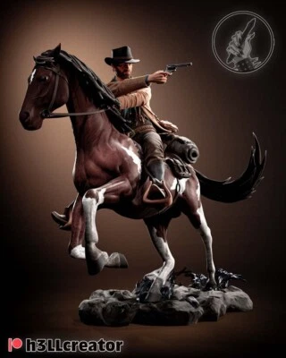 Arthur Morgan – Red Dead Redemption 2 - 3D Printed Resin Figure – Unpainted - Immagine 1 di 4