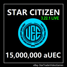 STAR CITIZEN - 15,000,000 aUEC (Alpha UEC) for 3.22.1 LIVE
