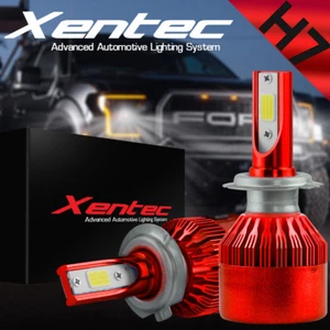 XENTEC LED HID Headlight Conversion kit H7 6000K for Kia Spectra 2000-2004 - Picture 1 of 12