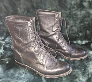 Justin Damen L506 schwarz Roper Leder Stiefel Größe 6,5 - Bild 1 von 10