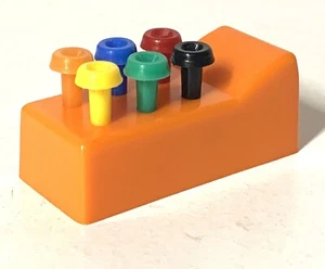 Therapy Vintage 1986 Pressman Gioco da Tavolo Divano Arancione e Picchetti Maestria - Foto 1 di 6