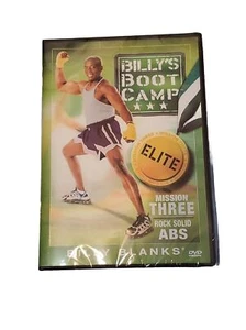 BILLY BLANKS - Boot Camp Elite - Mission 3 Rock Solid Abs DVD Exercise Workout - Picture 1 of 6