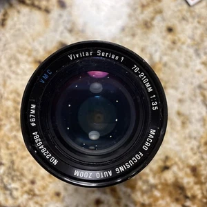 Vivitar Series 1 VMC 70-210mm 1:3.5 Macro Auto Zoom Lens 67mm - Picture 1 of 3
